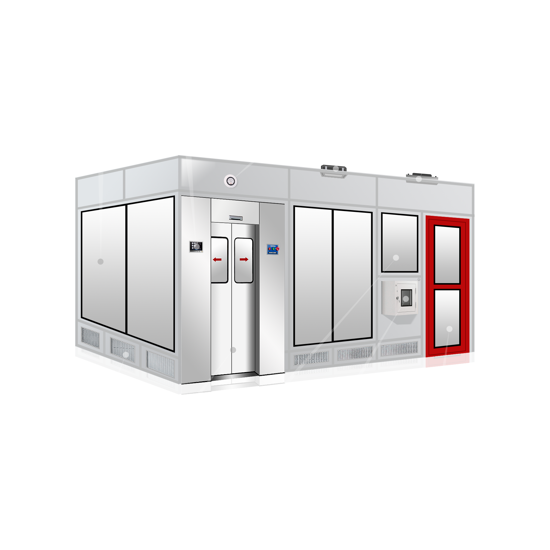 輕量無(wú)塵室效果圖